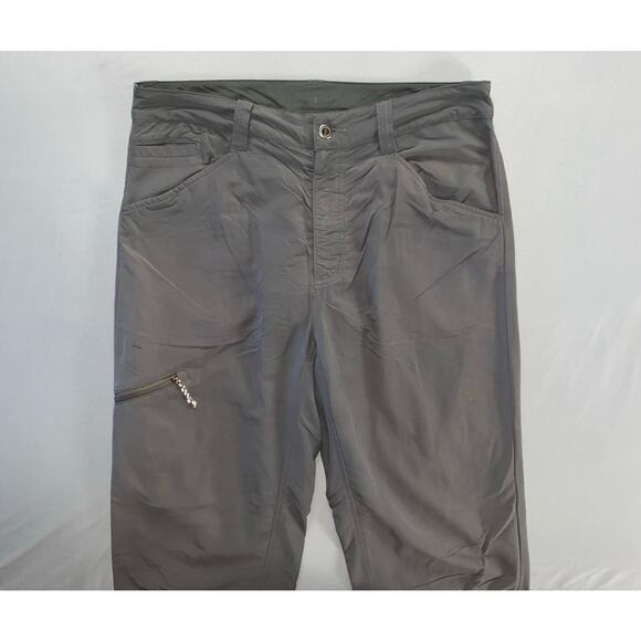 Patagonia 55181 Men's Quandry Lightweight Stretch Hylon Hiking Pants. 34X33, GUC - Picture 4 of 8